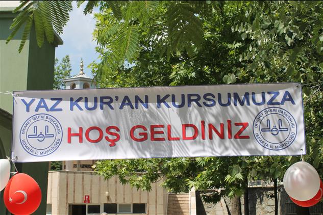 Isparta'da Camilerimiz çocuklarla Doldu