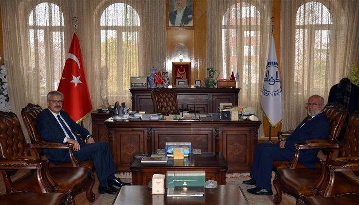 Konya'da Cumhuriyet Başsavcısı Solmaz’dan Poçanoğlu’na Iade-i Ziyaret