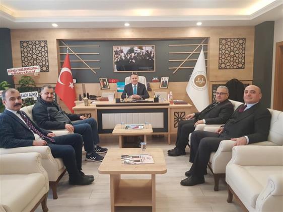 Kütahya'da Daire Müdürlerinden Müftülüğümüze Ziyaret