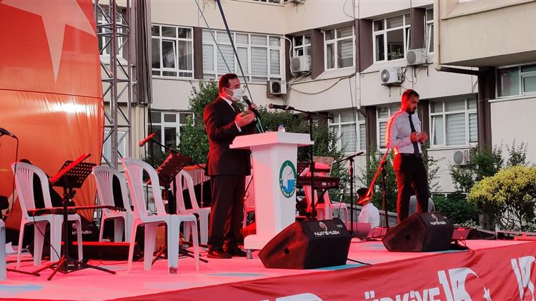 Sinop'ta Demokrasi Ve Milli Birlik Günü’nde Sokaklar Doldu Taştı