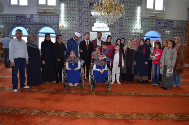 Denizli’de Görme Engelliler Umre Için Yarıştı