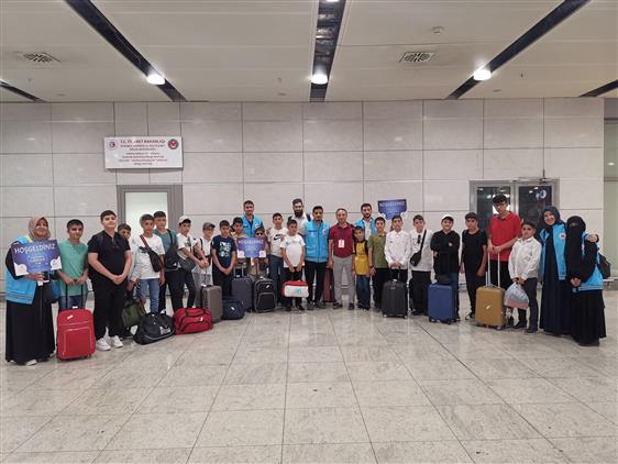 Depremzede öğrenciler “yazımda Kardeşlik Var” Kampı Ile Istanbul`da Buluştu