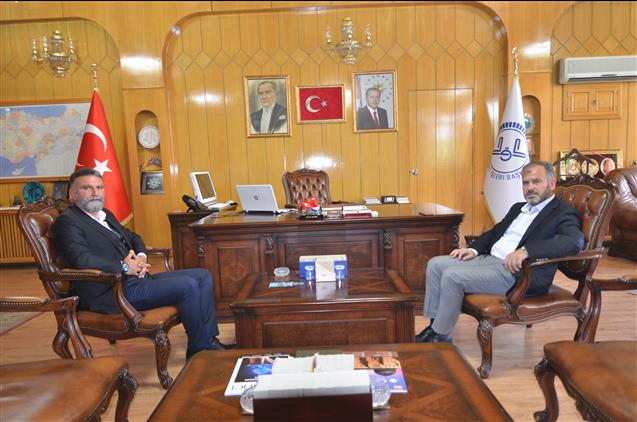 Konya'da Derbent Belediye Başkanı Ayten'den Il Müftüsü öge'ye Ziyaret