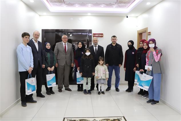 Sivas'ta Dereceye Giren öğrenciler ödüllendirildi