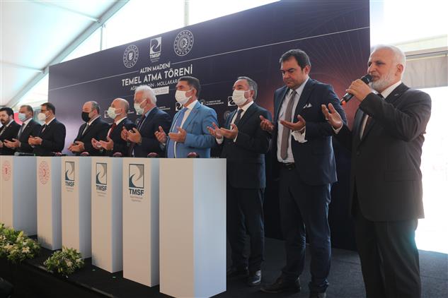 Agri'da Dev Yatırımın Temeli Dualarla Atıldı