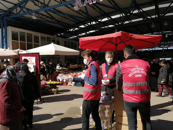 Sinop'ta Din Görevlileri Sahada çalışmalara Devam Ediyor!