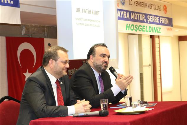 Mersin'de Dini Yayınlar Genel Müdürü Dr. Fatih Kurt Gençlik Koordinatörleri Ile