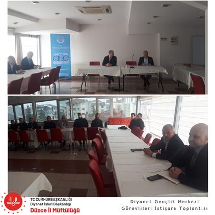 Duzce'de Diyanet Gençlik Merkezi Görevlileri Ile “istişare Toplantısı” Yapıldı.