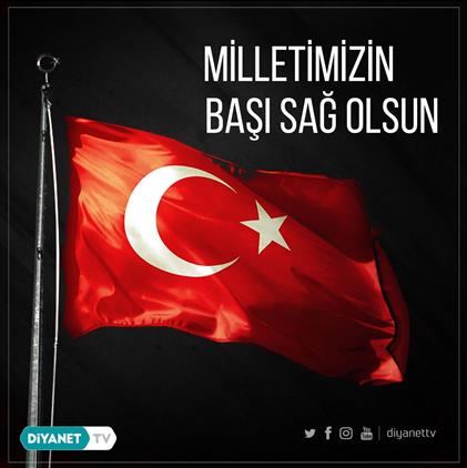 Tokat'da Dıyanet Işleri Başkanımız Prof.dr Ali Erbaş 11 şehidimiz Için Taziye Mesajı Yayımladı