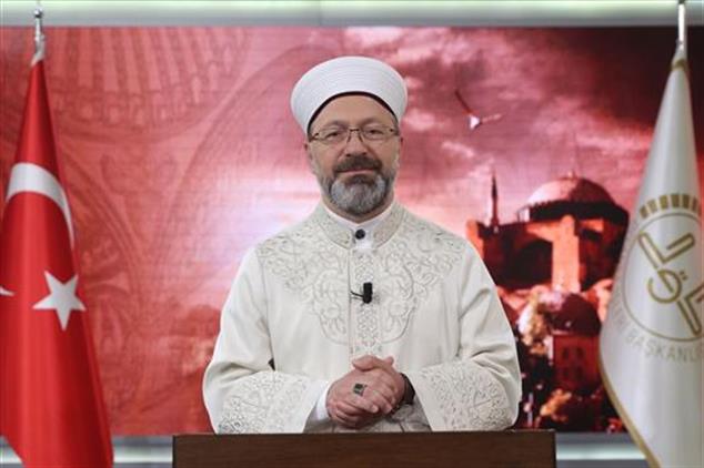 Samsun'da Diyanet Işleri Başkanı Prof. Dr. Ali Erbaş, Kurban Bayramı Mesajı
