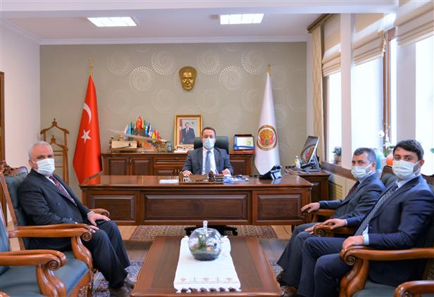 Bilecik'de Diyanet Işleri Başkanlığı Müfettişlerinden,  Vali şentürk’e Ziyaret