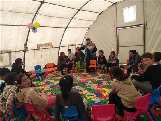 Bolu'da Diyanet çocuk çadırını çocuklar çok Sevdi.