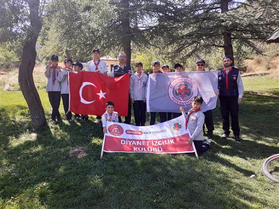 Isparta'da Diyanet Izcileri Faaliyetlerine Devam Ediyor