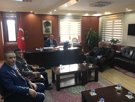 Niğde'de şehit Aileleri Derneğinden Müftülüğümüze Ziyaret