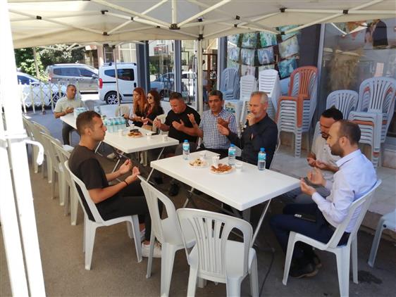 İzmir'de şehit Ailesine Taziye Ziyareti