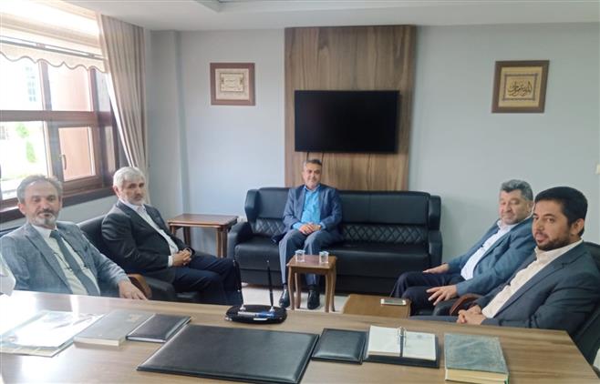 Yozgat'de şehit Ibrahim Yılmaz Eğitim Merkezi Müdürüne Hayırlı Olsun Ziyareti