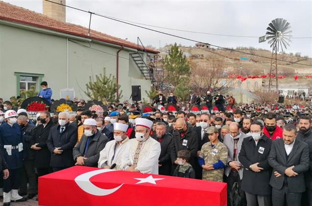Nevşehir'de şehit Piyade Uzman çavuş Aksöz, Dualarla Son Yolculuğuna Uğurlandı…