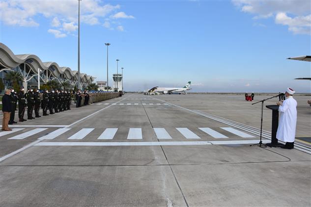 Hatay'da şehit Uzman çavuş Emre Ceylan’ı Memleketine Dualarla Uğurladık