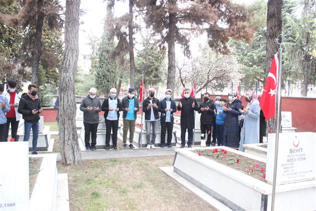 Burdur'da şehitlerimiz Dualarla Yad Edildi