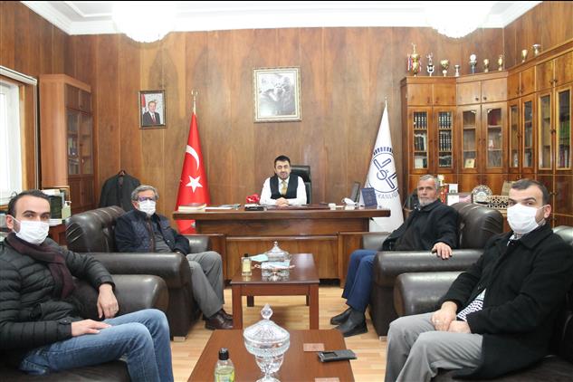 Amasya'da Emekli Müftüden Il Müftümüze Ziyaret