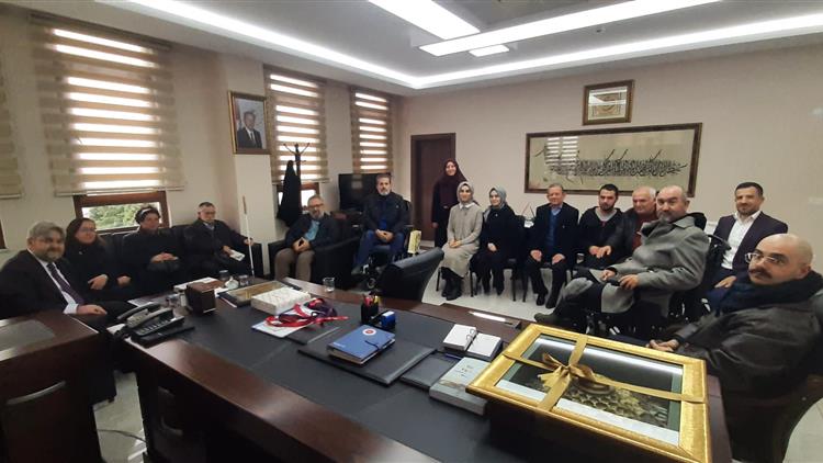 Tekirdağ'da Engelsiz Yaşam Derneklerinden Il Müftülüğüne Ziyaret