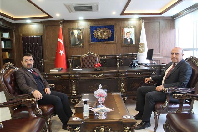 Amasya'da Erdin Acar Il Müftümüze Hayırlı Olsun Ziyaretinde Bulundu
