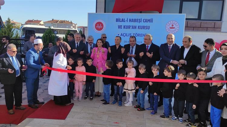 Ergene'de Yeni Cami ve Kur'an Kursu Açıldı