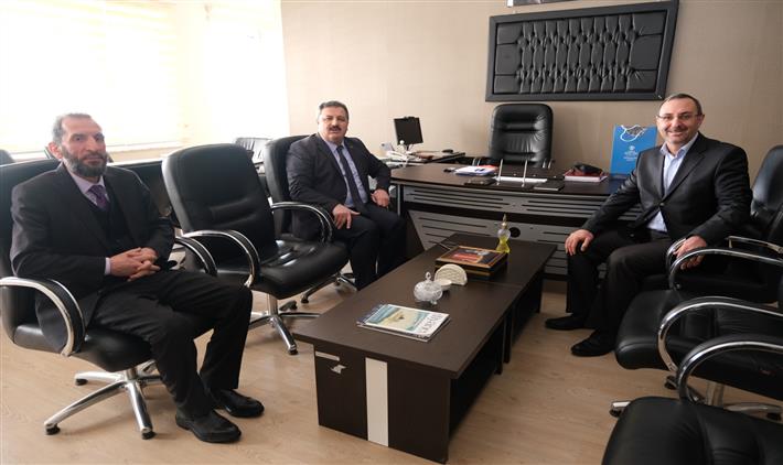 Erzincan Binali Yıldırım üniversitesi Ilahiyat Fakültesi Dekanını Ziyaret