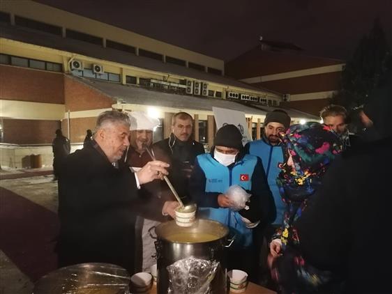 Eskişehir Müftülüğünden üniversite öğrencilerine, "final Sınavlarına çalışması Sizden çorbası Bizden" Projesi