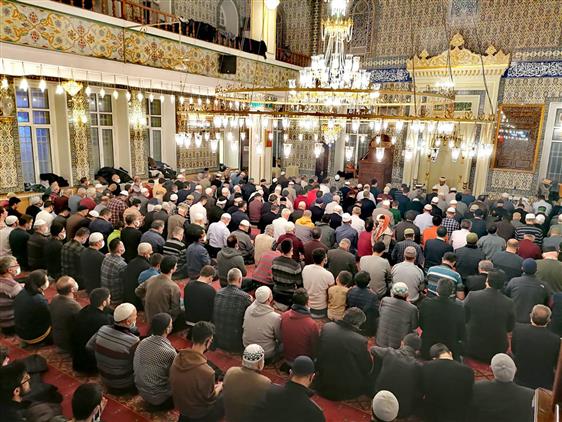 Eskişehir’de Enderun Usulü Teravih Namazına Yoğun Ilgi