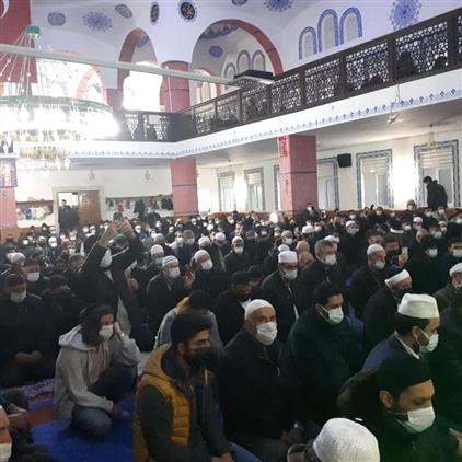 Eskişehirde Sabah Namazı Buluşmasına Yoğun Ilgi