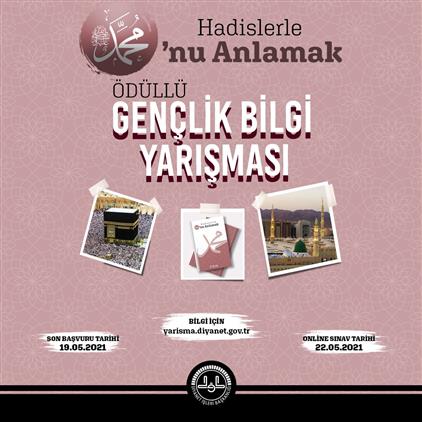 Erzincan'da çevrimiçi Gençlik Bilgi Yarışması