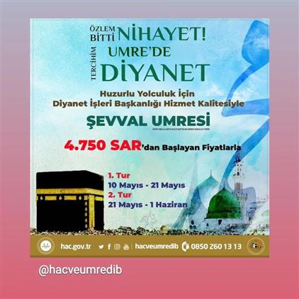 Afyonkarahisar'da şevval Ayı Umre Turları Belli Oldu