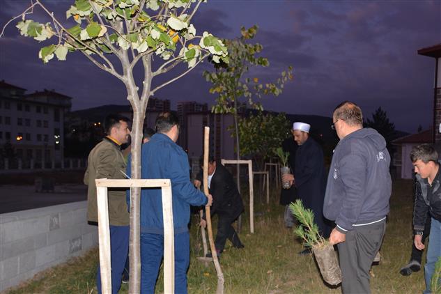 Yozgat'de Fidanlar Toprakla Buluştu