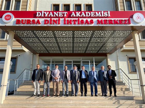 Filistin Alimler Birliği Başkanı Bursa'da