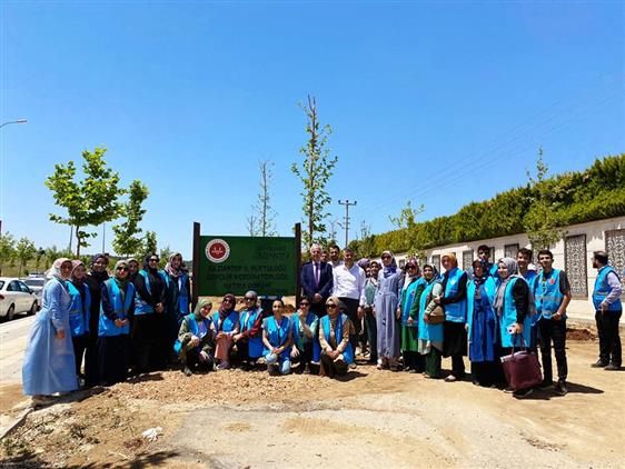 Gaziantep Il Müftülüğü Gençlik Koordinatörlüğü Hatıra Ormanı Oluşturuldu