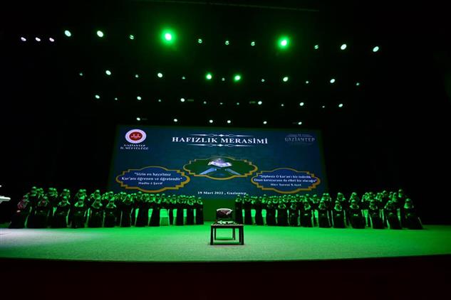 Gaziantep'te 134 Hafız Mezun Oldu