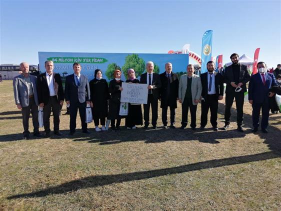 Kirklareli'de Geleceğe Nefes, Dünyaya Nefes Fidan Dikim Programı