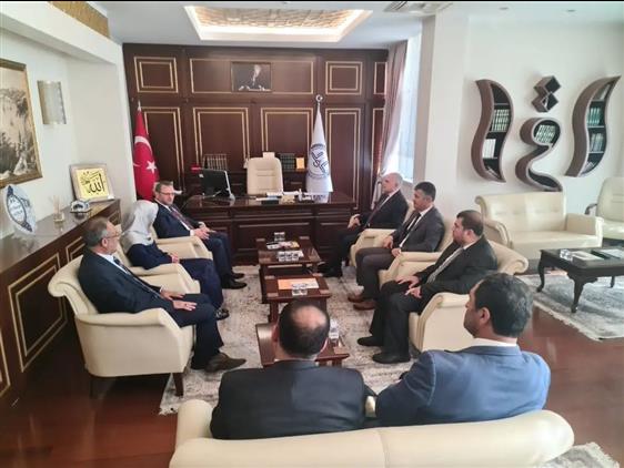 Gaziantep'de Genel Müdürümüzden Müftülüğümüze Ziyaret