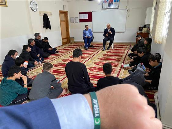 Adana'da Gençliğe Değer  Ara Dönem öğrenci Kampına  Yeşilay Ziyaretleri