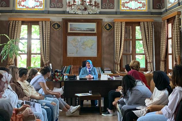 İstanbul'da Gençlerden Müftülüğe Ziyaret