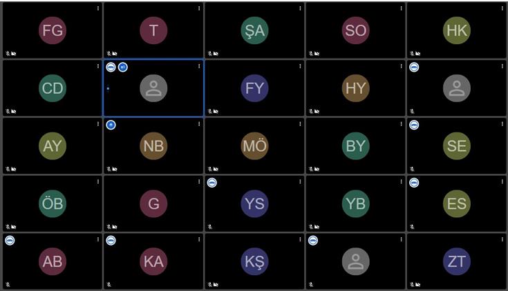 Ardahan'da Gençlik Koordinatörlüğü çevrimiçi Buluştu