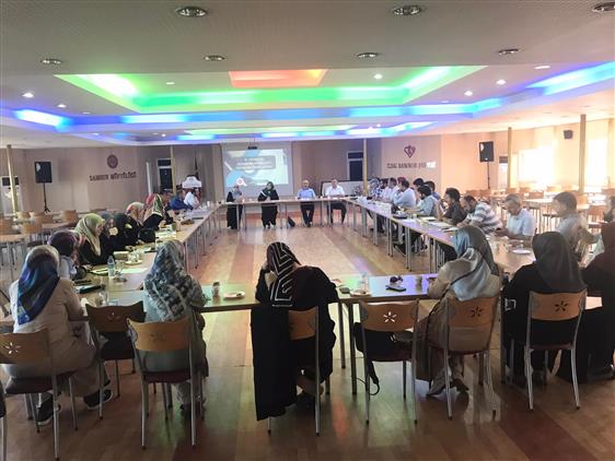 Samsun'da Gençlik Koordinatörleri Istişare Toplantısı Il Müftülüğü Toplantı Salonunda Il Müftü Yardımcısı özlem Kalyoncu şirin Başkanlığında Yapıldı.