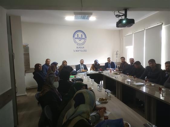 Burdur'da Gençlik Koordinatörleri Ile Toplantı