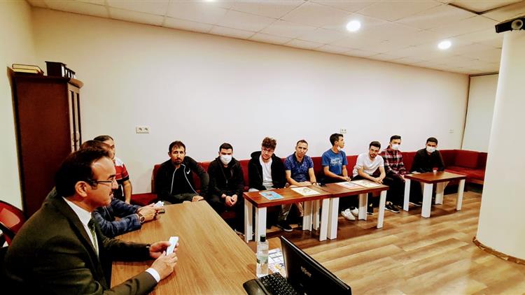 Antalya'da Gençlik Merkezi Ve Türkiye Diyanet Vakfı Evlerine Ziyaret