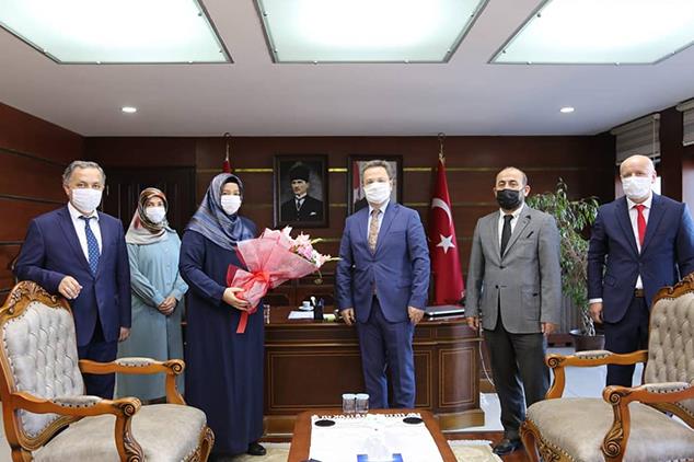 Giresun Valisi Enver ünlü’ye Camiler Ve Din Görevlileri Haftası Ziyareti