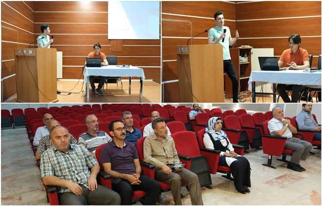 Erzincan'da Göçmen Ve Sığınmacılara Sunulan Sosyal Hizmetler’e Ilişkin Sunum Yapıldı