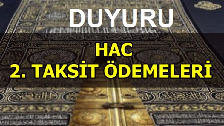 Duzce'de Hac ücreti 2. Taksit ödemeleri