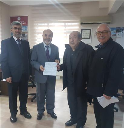 Tekirdağ'da Hac Kesin Kayıt Belgeleri Teslim Edildi.