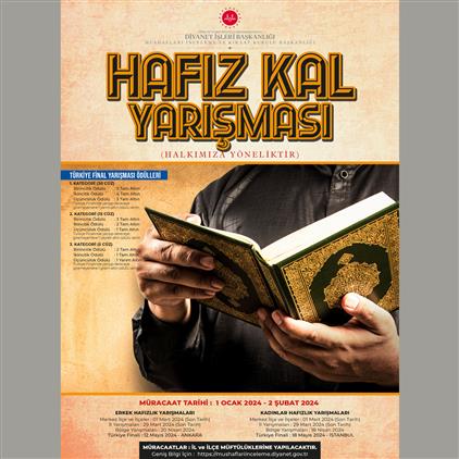 Kastamonu'da Hafız Kal Yarışması (halkımıza Yönelik)